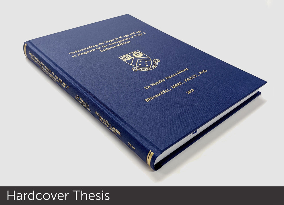Hardcover Thesis - Customised – WHITES LAW BINDERY